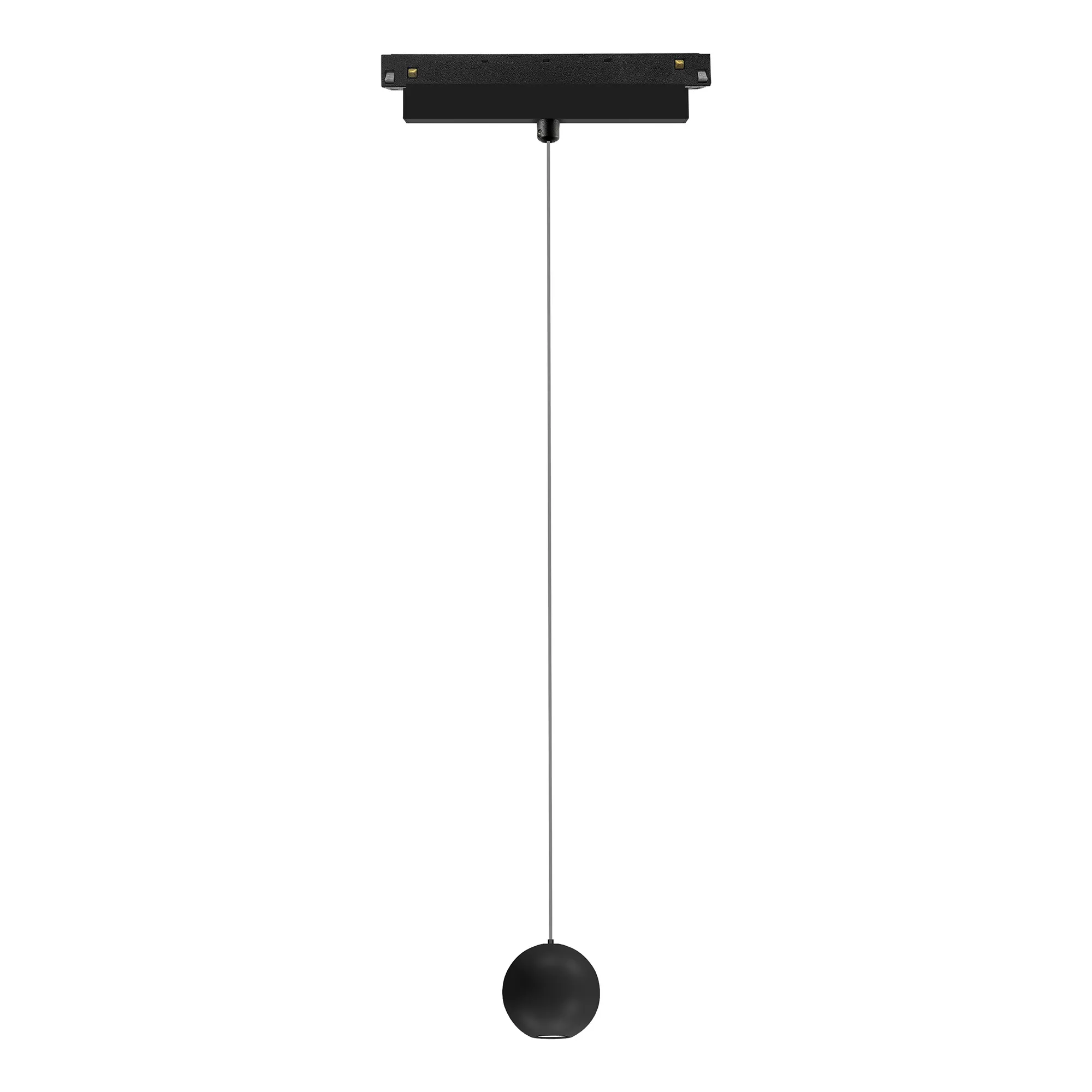 M8993  Magneto Track Ball Pendant Triac Dimmable, 7W LED, 2700K, 560lm, Black, (SHORTER DROP MUST BE SPECIFIED AT TIME OF ORDER)